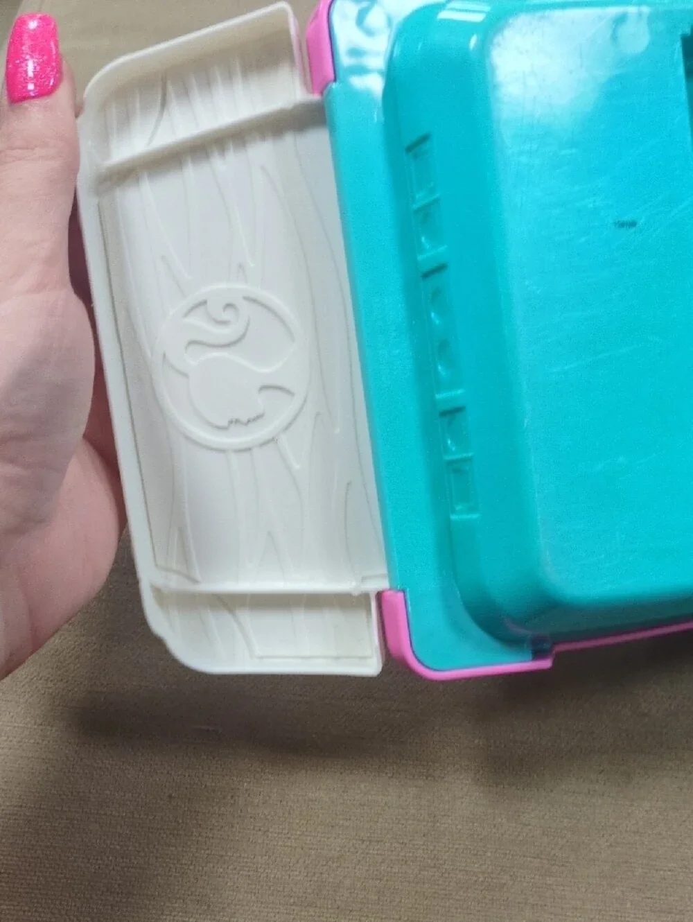 Barbie Pink Boat with Teal Seats and Yellow Windshield